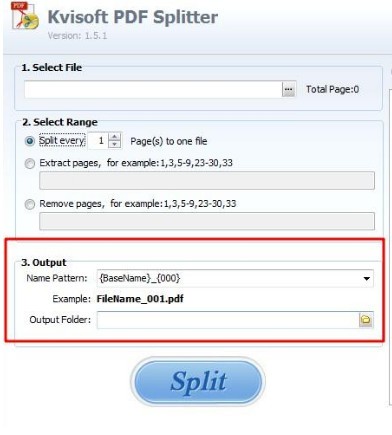 Kvisoft PDF Splitter Free(PDF分割工具)