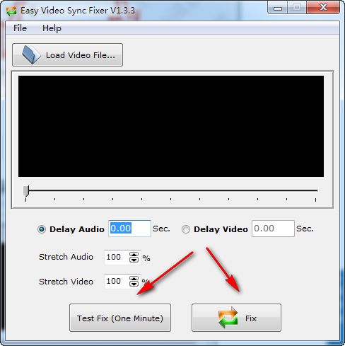 视频音频同步软件(Easy Video Sync Fixer)
