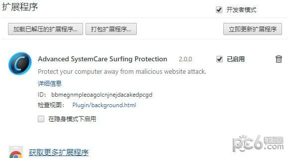 Advanced SystemCare Surfing Protection