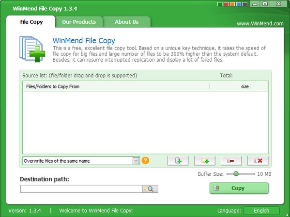 WinMend File Copy(文件复制工具)