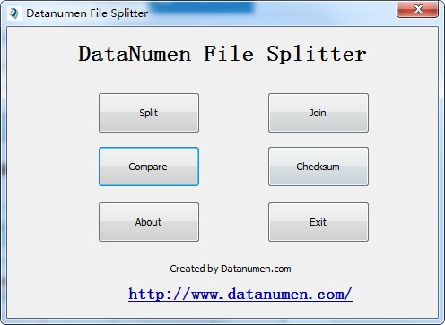 DataNumen File Splitter(文件分割合并软件)