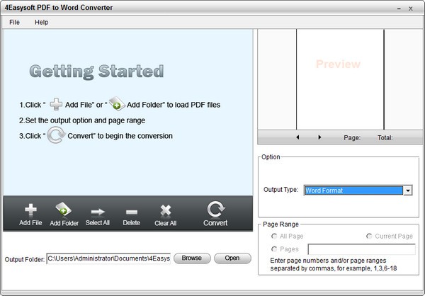 4Easysoft PDF to Word Converter(PDF转Word软件)
