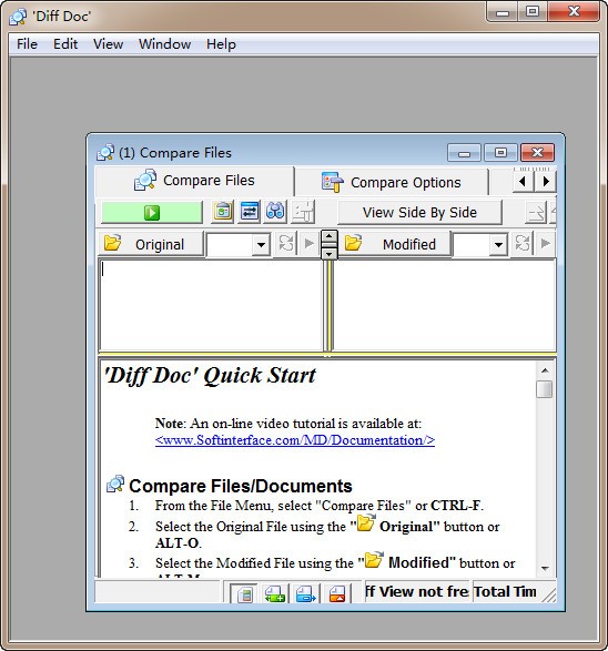 SoftInterface Diff Doc(文件修复工具)