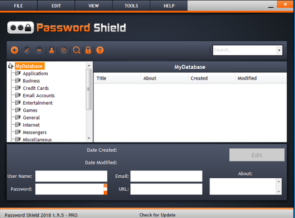 Password Shield(账号密码保存软件)