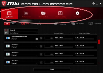 MSI Gaming Lan Manager