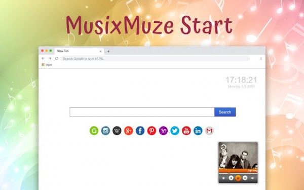 MusixMuze Start Chrome插件