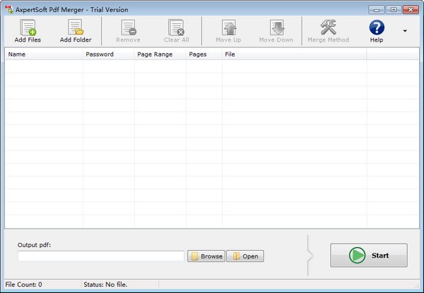 Axpertsoft PDF Merger(PDF分割合并工具)