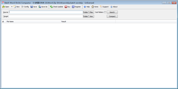WORD压缩工具(Batch Word Shrink Compactor)