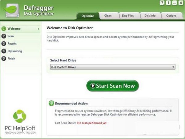 Defragger Disk Optimizer(磁盘碎片整理优化软件)