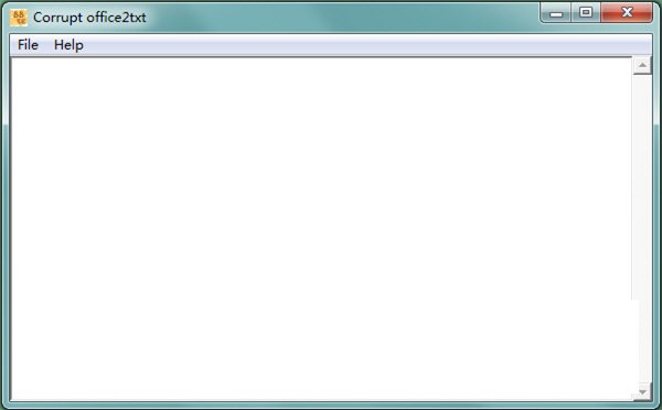 Corrupt office2txt(Office数据恢复软件)