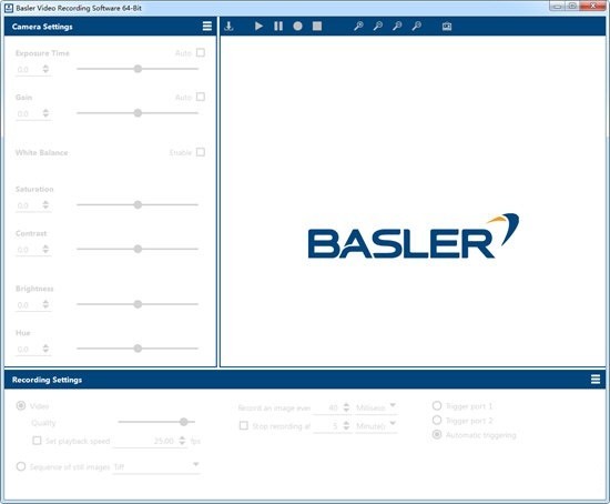 Basler Video Recording Software(视频录制辅助工具)