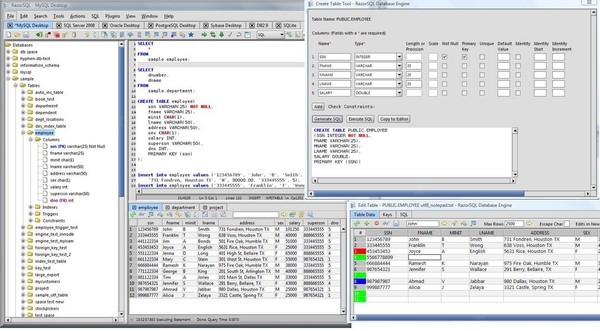 SQL数据库管理工具运行图片