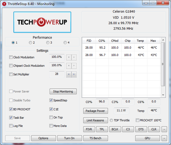 ThrottleStop(CPU性能监视和修改工具)