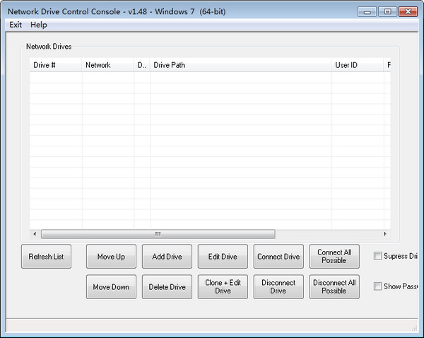 Network Drive Control(网络驱动配置控制器)