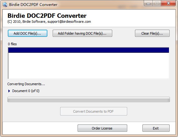 Birdie DOC2PDF Converter(DOC转PDF转换器)