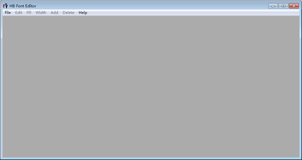 HB font Editor(HB字体编辑器)
