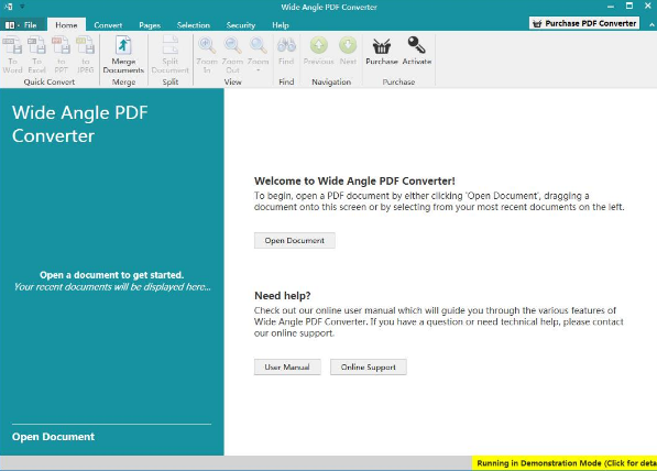 Wide Angle pdf Converter(PDF转换软件)